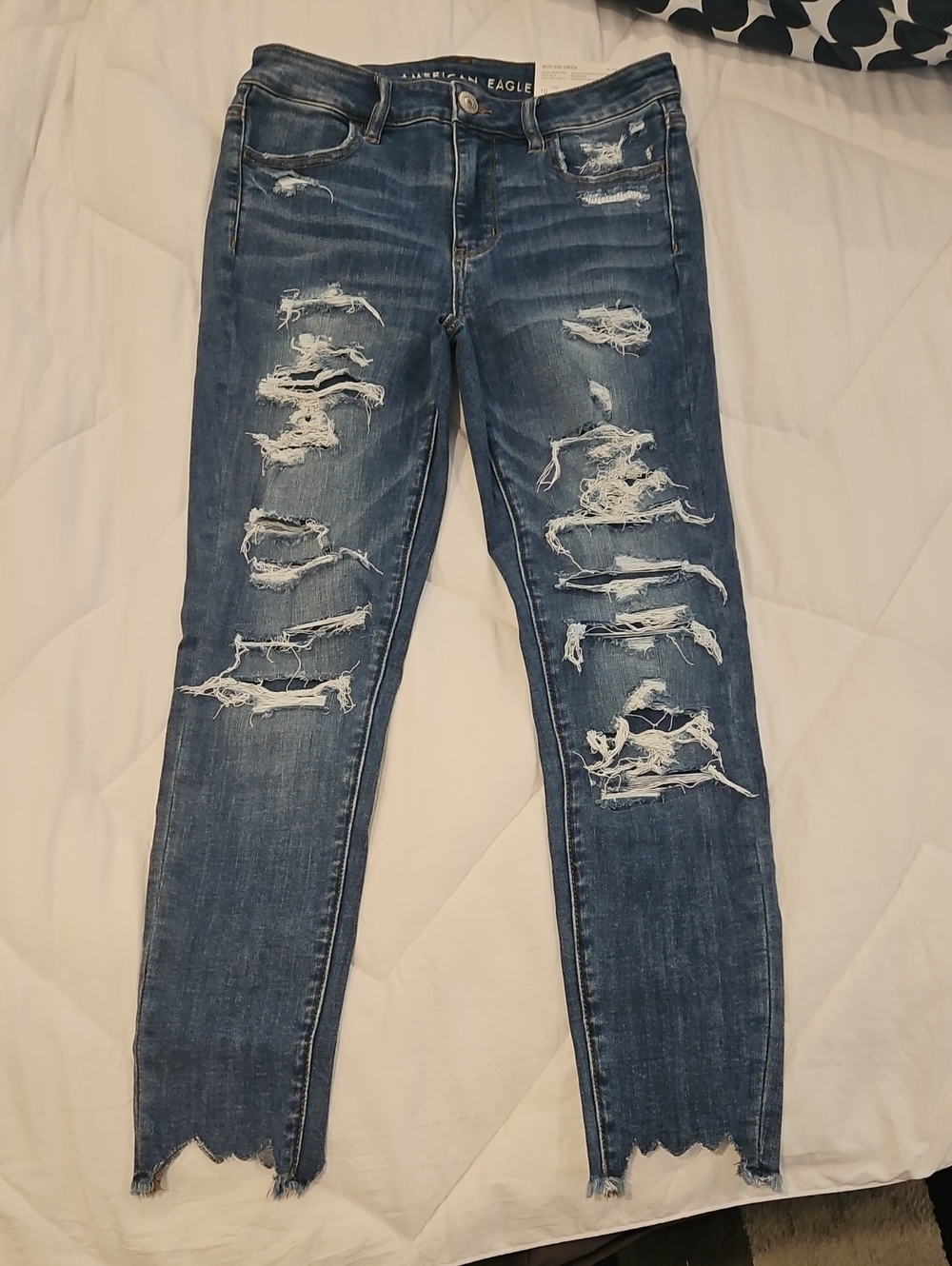 American Eagle Outfitters Distressed Skinny Jeggings
